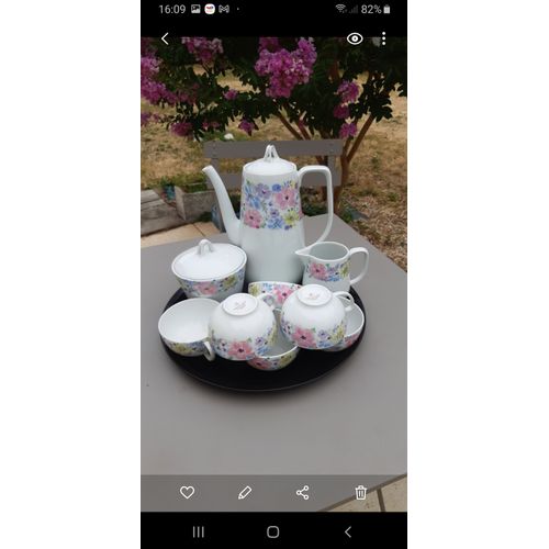 Service Café Haviland Porcelaine