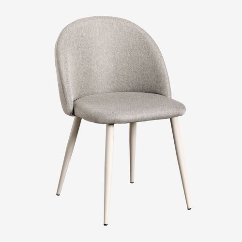 Pack De 4 Chaises De Salle À Manger Kana Deluxe Beige Crème