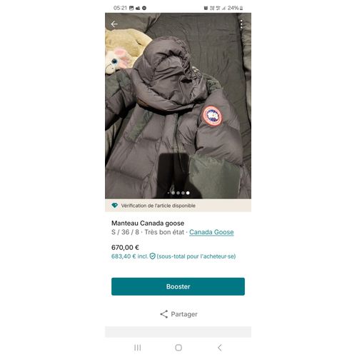 Doudoune Canada Goose