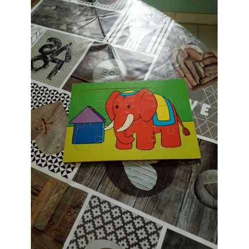 Puzzle Motif Éléphant