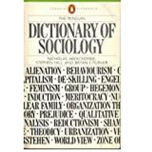 The Penguin Dictionary Of Sociology