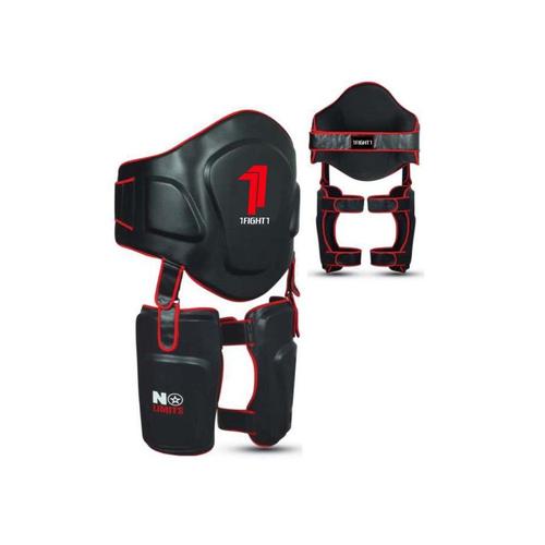 1fight1, Bouclier De Protection Sparring California, Noir Et Rouge, Taille Unique