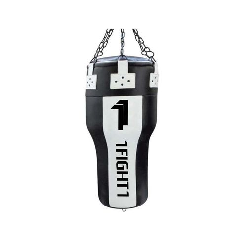 1fight1, Sac De Frappe Professionnel Lima Taille 120 Cm, Noir Et Blanc, Taille