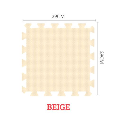Ensemble De Coussinets De Sol En Mousse À Emboîtement Pour Enfants,Polymère Oligfoam,Multi-Couleurs,Puzzle Pour Bébé Jouant,Carrelage De Maison,18 Pièces - Type Beige-30 Pieces
