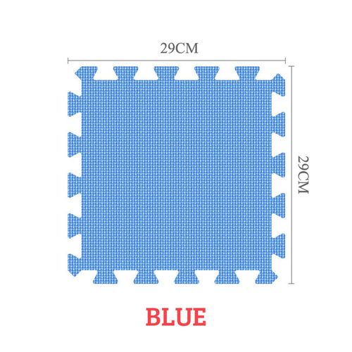 Ensemble De Coussinets De Sol En Mousse À Emboîtement Pour Enfants,Polymère Oligfoam,Multi-Couleurs,Puzzle Pour Bébé Jouant,Carrelage De Maison,18 Pièces - Type Blue-30 Pieces