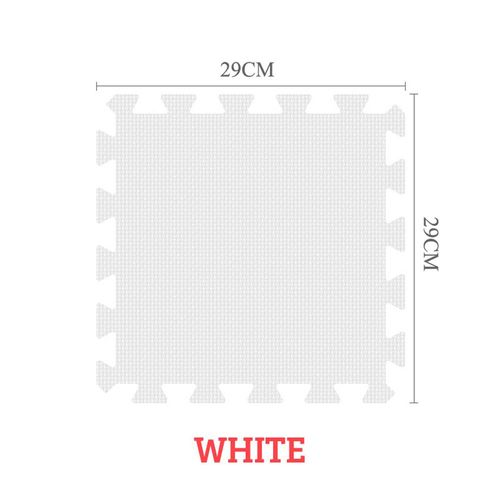Ensemble De Coussinets De Sol En Mousse À Emboîtement Pour Enfants,Polymère Oligfoam,Multi-Couleurs,Puzzle Pour Bébé Jouant,Carrelage De Maison,18 Pièces - Type White-18 Pieces