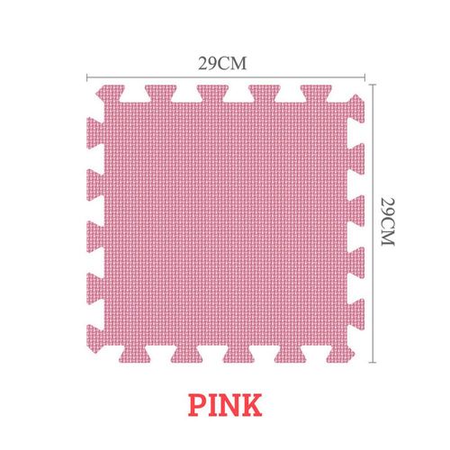 Ensemble De Coussinets De Sol En Mousse À Emboîtement Pour Enfants,Polymère Oligfoam,Multi-Couleurs,Puzzle Pour Bébé Jouant,Carrelage De Maison,18 Pièces - Type Pink-30 Pieces