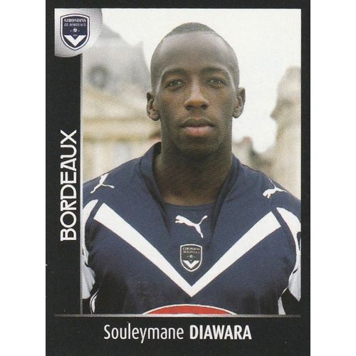 N° 35 - Stickers Image Panini - Foot 2008 - Souleymane Diawara - Girondins De Bordeaux