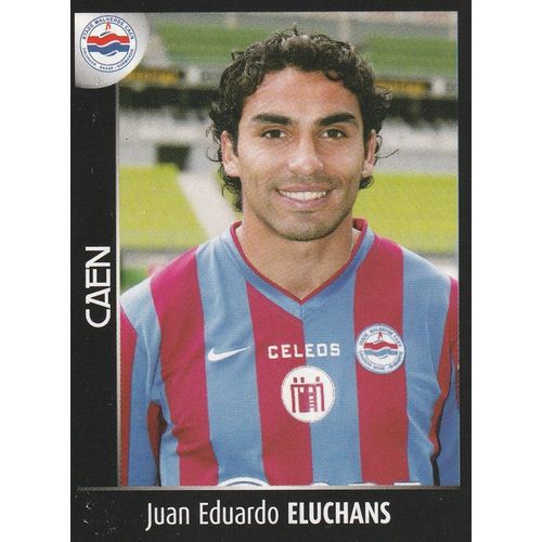 N° 67 - Stickers Image Panini - Foot 2008 - Juan Eduardo Eluchans - Sm Caen