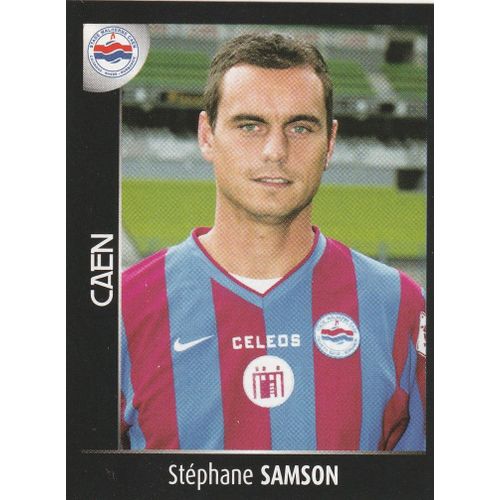 N° 76 - Stickers Image Panini - Foot 2008 - Stephane Samson - Sm Caen