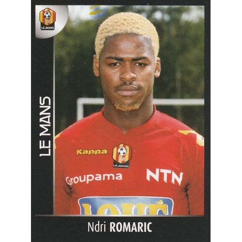 N° 97 - Stickers Image Panini - Foot 2008 - Ndri Romaric - Le Mans