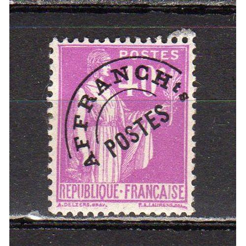 Timbre-Poste Préoblitéré De France