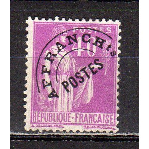 Timbre-Poste Préoblitéré De France