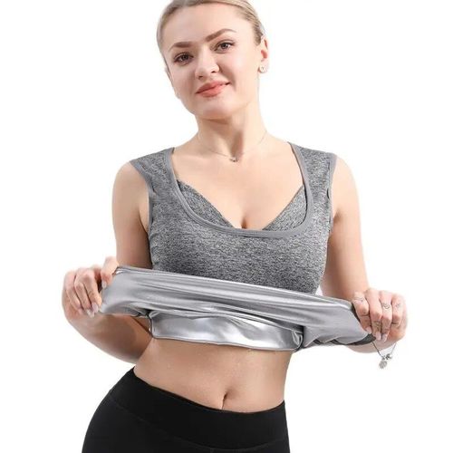Veste Et Pantalon Moulants Imbibés De Sauna Pour Femmes,Chemise D'entraînement De Gym,Vêtements De Fitness,Perte De Poids