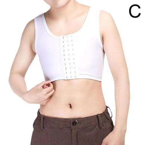 Confortable Shapers Binder Flatten Y-Breast Chest Binder,Transexual Glacomboy,Lesbian Bra Undershirt,Casual Short Chest S-4xl