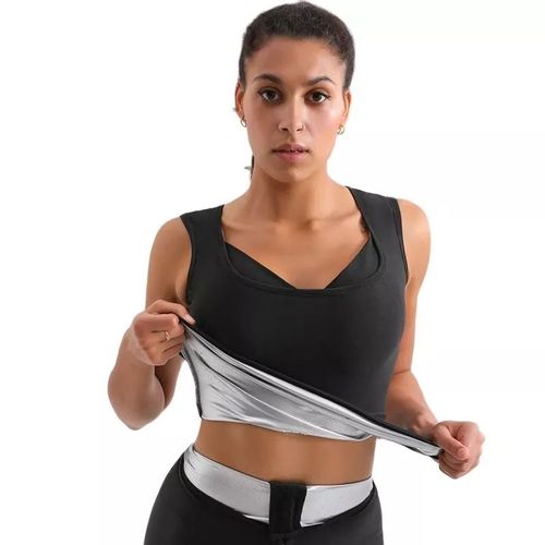 Maillot De Sauna Avec Manches Pour Femme,Sueur Chaude Imbibée,Perte De Poids,Amincissant,Modelant Le Corps,Entraînement