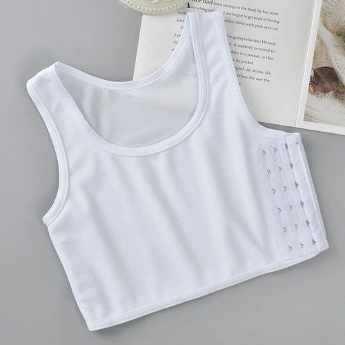 Lieur De Poitrine D'été Court Glaunderwear Plus Shaper Bustier Précieux Top Shirt Les Corset Lesbienne Tomboy Plat S-5xl 2022