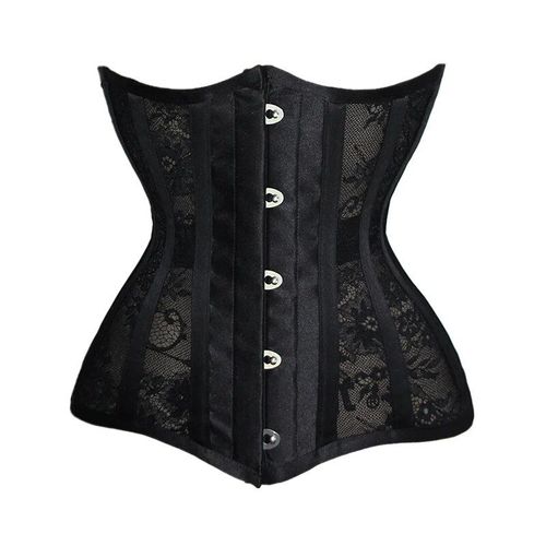 Burvogue-Corset D'entraînement À La Taille Fine,Bustiers Et Corsets Minces En Profondeur,Maille Tunicontrol,Modelage Du Corps,Cincher Désossé En Acier 14,Été