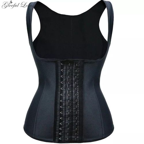 Corset De Sport En Latex Pour Femme,Gilet Amincissant En Acier,Entraîneur Taille À Haute,Compression,Vêtements Fermes De Modelage Du Corps