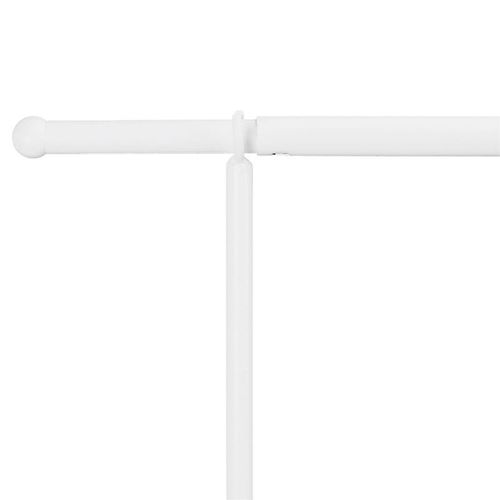 Paris Prix - Barre Décorative Ajustable "Table" 139cm Blanc