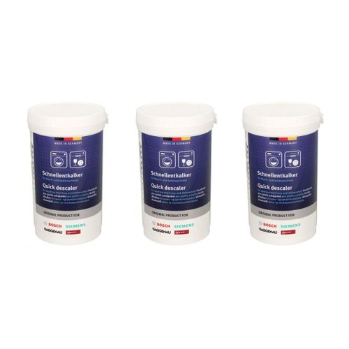 Lot de 3 détartrants 250g Accessoires et entretien (00311919 00312340 )