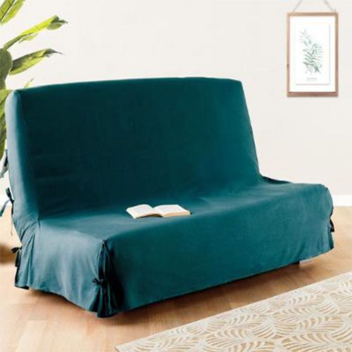 Housse De Clic-Clac Tissu 140x200cm Bleu Canard