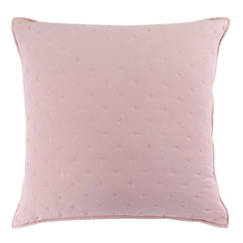 Housse De Coussin "Mellow" 60x60cm Rose & Blanc