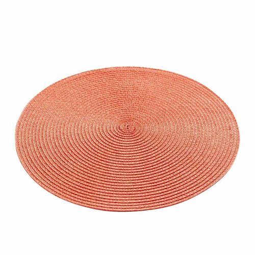 Set De Table "Zebulon" 35cm Orange Brique