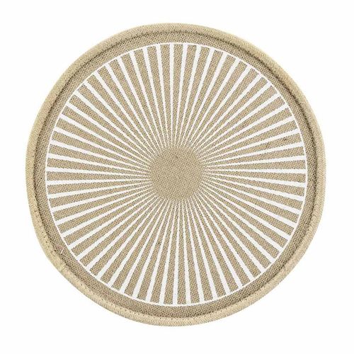 Set De Table En Jute "Soleimio" 38cm Naturel