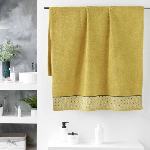 Drap De Bain Jacquard "Belina" 90x150cm Miel