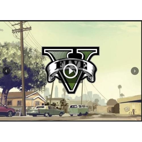 Grand Theft Auto V Gta 5 - Premium Online Edition Xbox Live Clé De Licence