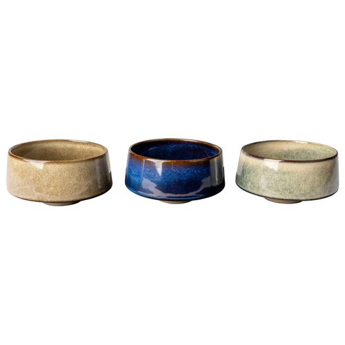 Lot De 3 Bols En Céramique, Assortis, D 14,5xh 7,5 Cm