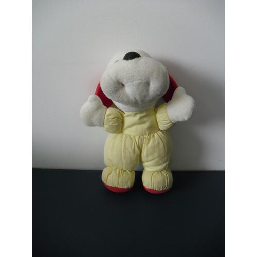 C1/ Doudou Chien Grelot Nounours Jaune