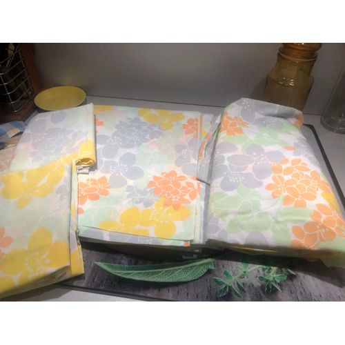 Parure Drap Vintage Fleurs