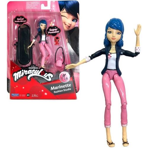 Bandai Miraculous Ladybug - Mini-Poupée 12 Cm : Marinette