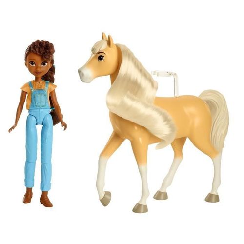 SPIRIT Poupée Apo (18 cm) et son Cheval Chica Linda (20 cm) Rakuten