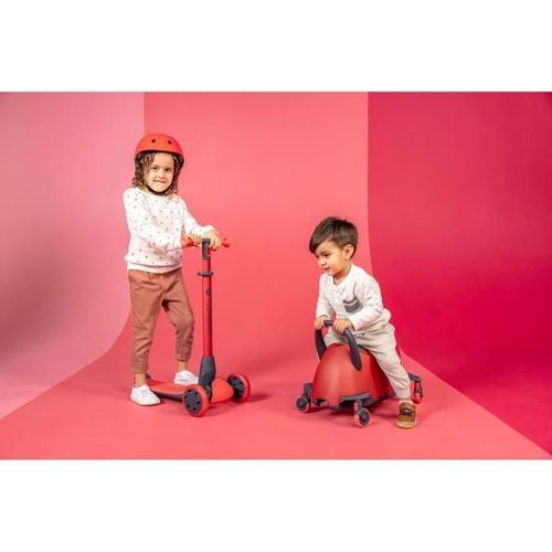 Porteur Trottinette 5 En 1 Yglider Luna - Rouge - Y-Volution