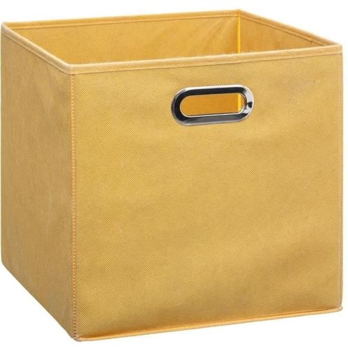 Boîte de rangement 31x31 cm - Jaune