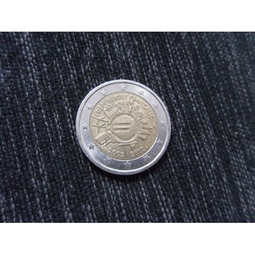 Pièce 2 Euros France 10 Ans Euros