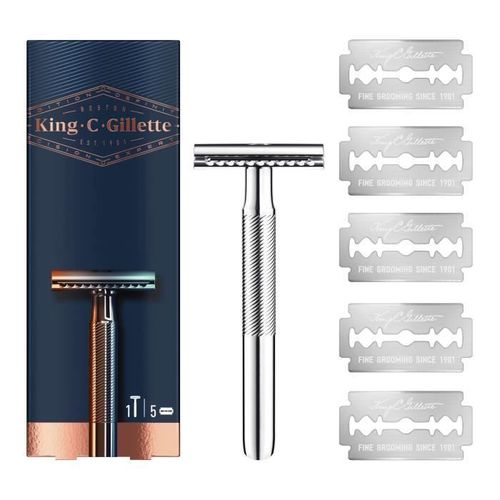 King C. Gillette Rasoir De Sûreté - 5 Lames 