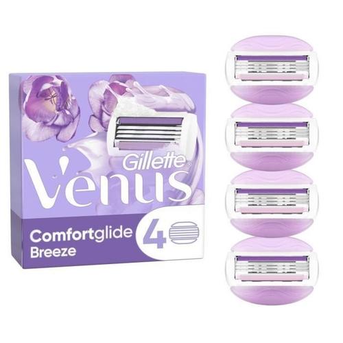 Gillette Venus Rasoir Feminin Comfortglide Breeze X4 