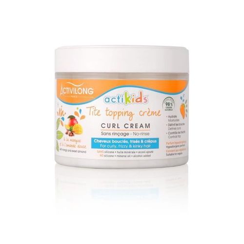 Activilong Tite Topping Creme Actikids Curl Cream - Mangue Et Amande Douce - 300 Ml 