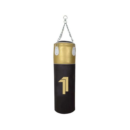 1fight1, Sac De Frappe Professionnel Gold, Noir Et Or, Taille 180 Cm