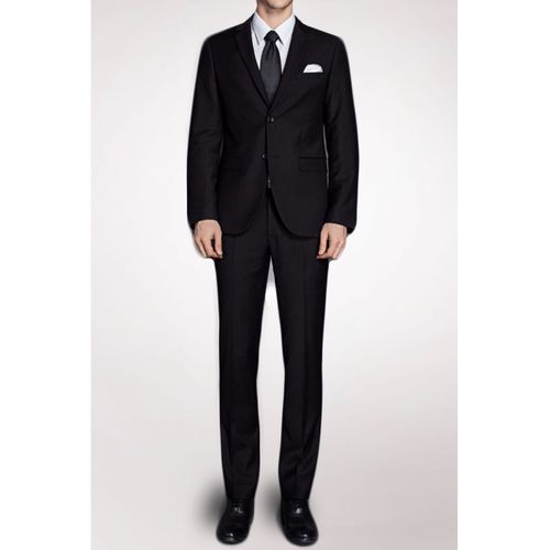 Costume Coupe Classique Noir Homme