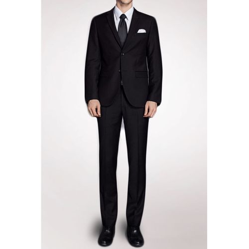 Costume Coupe Classique Noir Homme