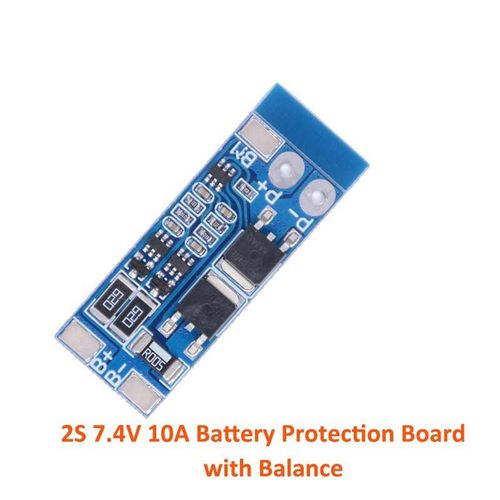2S 10A Batterie Lithium-ion 1S/2S/3S/4s/5s, chargeur 18650, carte de Protection BMS PCB, Module de cellule Lipo avec équilibreur