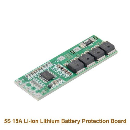 5S 15A Batterie Lithium-ion 1S/2S/3S/4s/5s, chargeur 18650, carte de Protection BMS PCB, Module de cellule Lipo avec équilibreur
