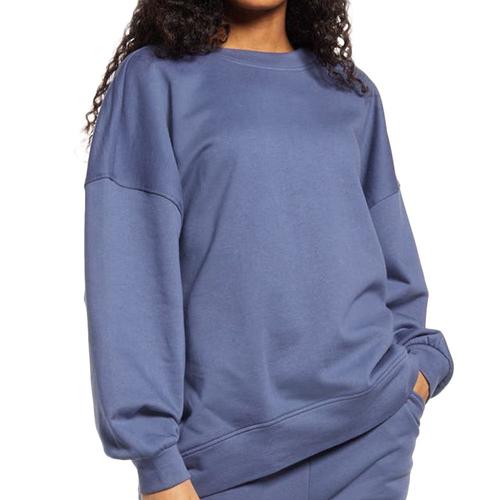 Sweat Bleu Oversize Femme Vero Moda Nia