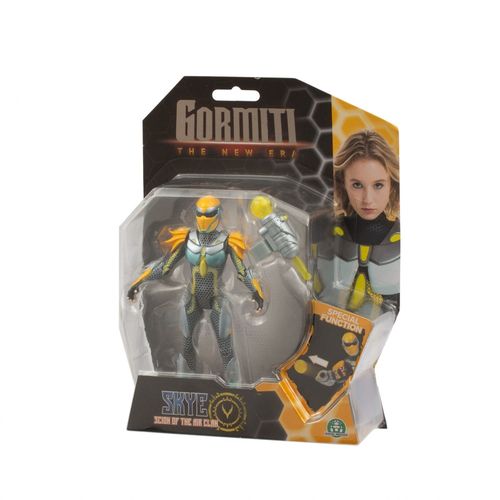 Live Action Gormiti - Figurine Articulée De 15 Cm Scion Avec Fonction D'attaque - Air