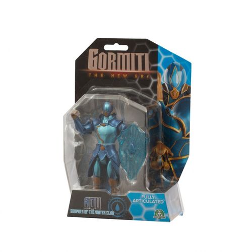 Live Action Gormiti - Figurine Articulée De 15 Cm Gormiti Avec Arme - Eau